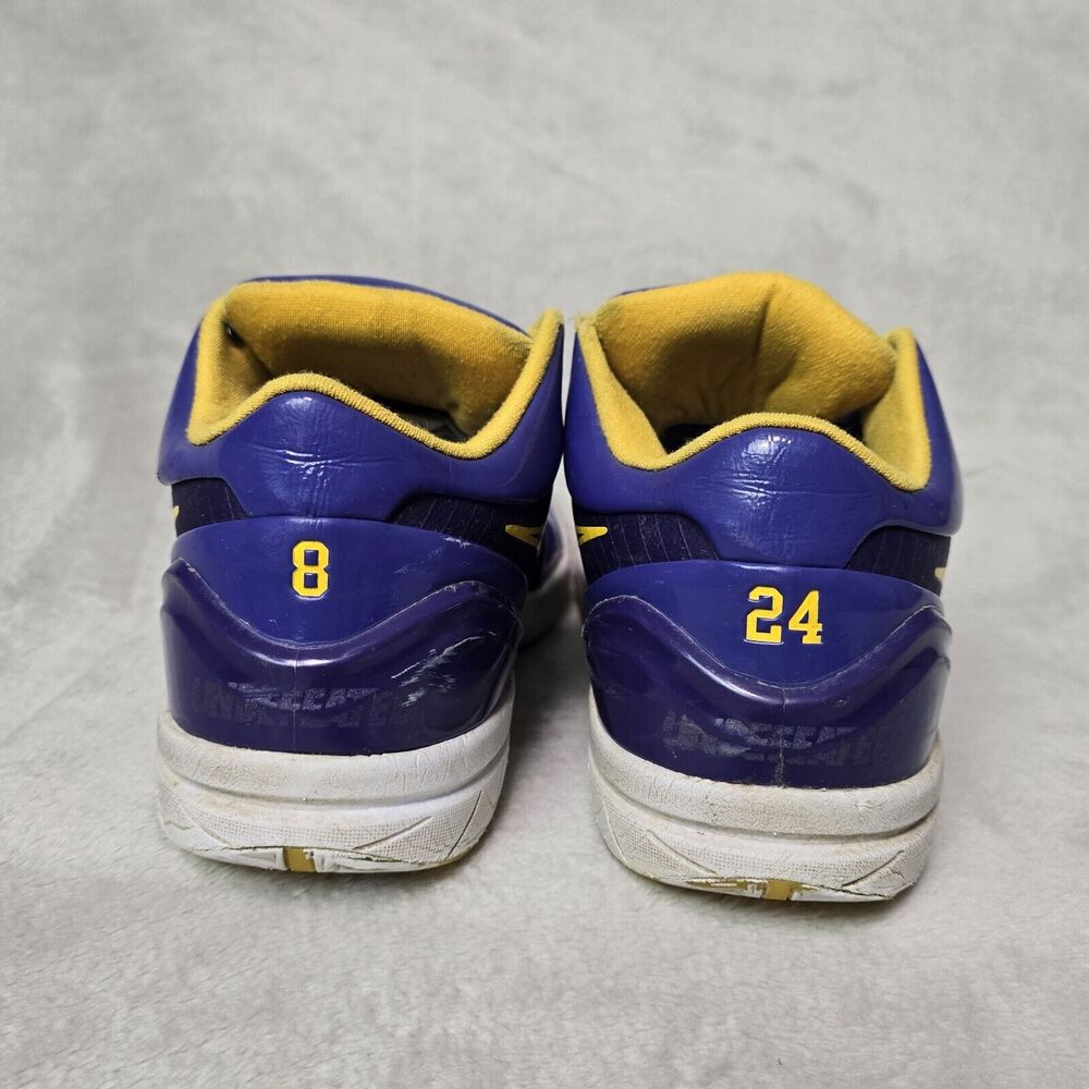 Nike Kobe 4 Protro x Undefeated Court Purple Lakers CQ3869-500 size 10.5 - Picture 4 of 16